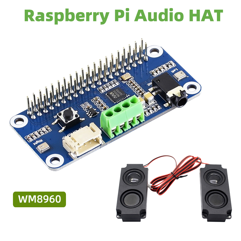 Pi Zero W Board - Himbeer-Pi-HiFi-Soundkarte wm8960 Audio-Hut Stereo-Codierung Decodierung Play