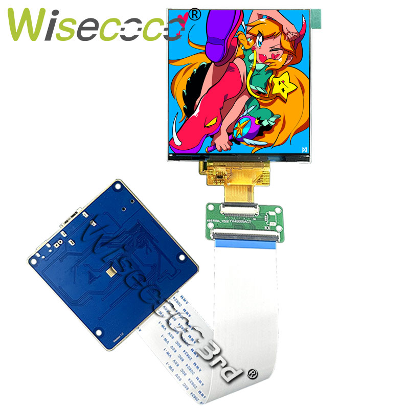 Home Automation Raspberry Pi - Wisecoco 4 Zoll 720x720 LCD Display