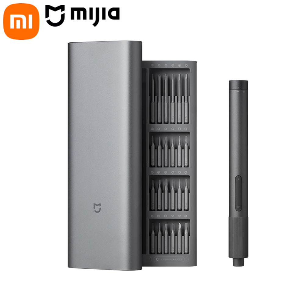 Home Automation Diy Kit - Xiaomi Mijia Elektrisches Präzisions-Schraubendreher-Set 24-teiliges Magnetisches