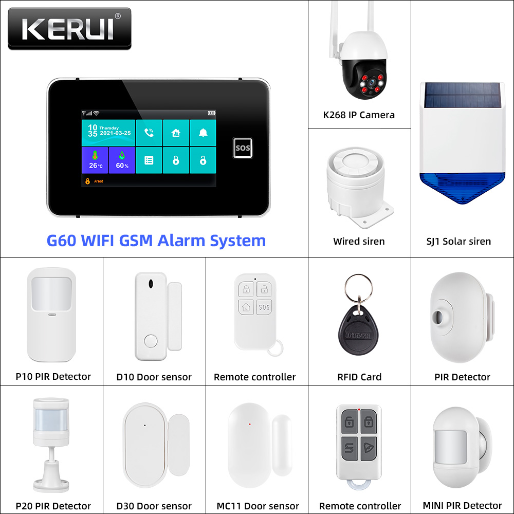 KERUI Tuya Alarm Panel DIY Ihr – Home Automation Diy Kit Bewertung und Preis