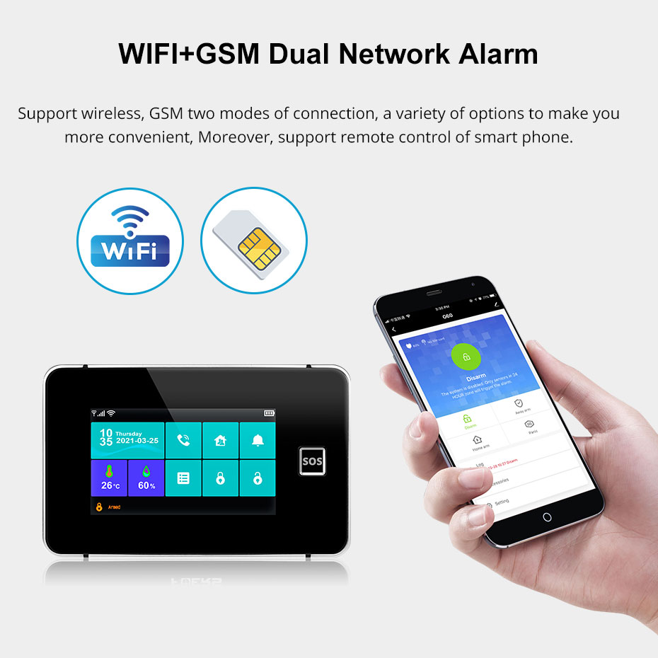 KERUI Tuya Alarm Panel DIY Ihr – Home Automation Diy Kit Bewertung und Preis