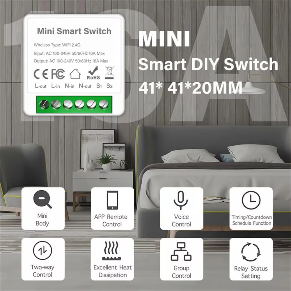 WLAN Zigbee3.0 Mini Smart Swit – Smart Home Automation Diy Bewertung und Preis