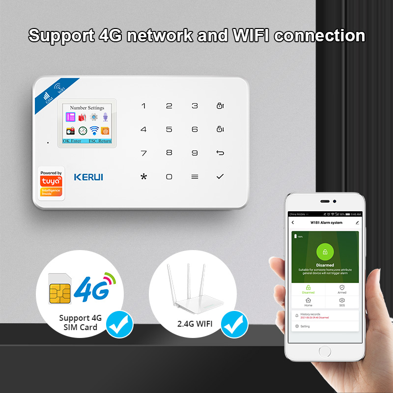 KERUI Sicherheit Alarm System  – Smart Home Automation Diy Bewertung und Preis